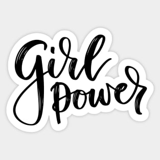 Girls Have the Power to Change the World Sticker